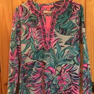 Lilly Pulitzer Coretta Tunic new with tags size Large